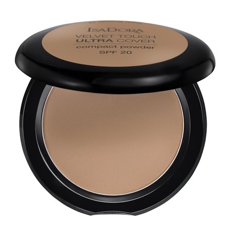 Isadora Velvet Touch Ultra Cover Compact Powder SPF 20 Neutral Almond 68 Isadora Velvet Touch Ultra Cover Compact Powder SPF 20 Neutral Almond 68