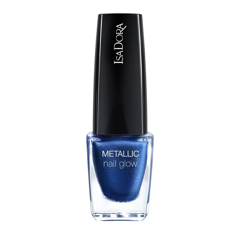 Isadora Metallic Nail Glow Sapphire Blue 301 Isadora Metallic Nail Glow Sapphire Blue 301