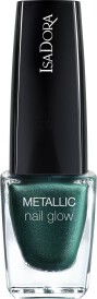 Isadora Metallic Nail Glow Cosmic Green 302