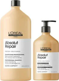 L'Oréal Professionnel Serie Expert Absolut Repair Shampo 1500ml och balsam 750ml