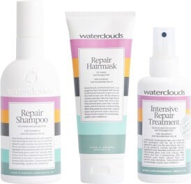 Waterclouds Repair Shampoo 250ml + Repair HairMask 200ml + Intesive Repair Treatment 150ml