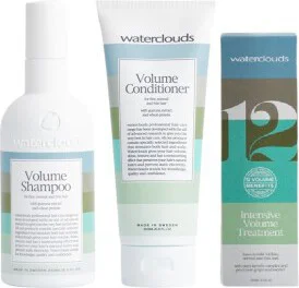 Waterclouds Volume Shampoo 250ml + Volume Conditioner 200ml + Intensive Volume Treatment 150ml