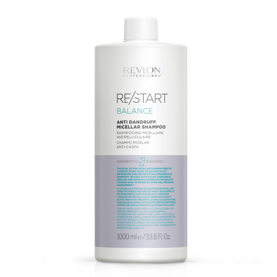 Revlon Professional Restart Balance anti dandruff micellar shampoo 1000ml