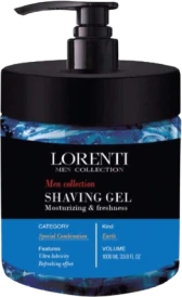 Lorenti Shaving Gel Moisturizing & freshness 1000ml