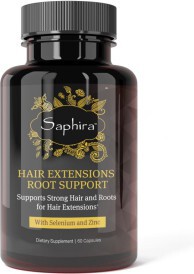 Saphira Supplement Hair Extensions Root Support 60st