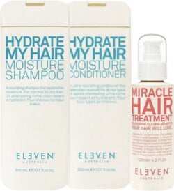 Eleven Australia Hydrate My Hair Trio - Shampoo + Conditioner + Miracle Hair Treatment