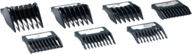 Andis Master Premium Metal Clip Comb Set, 7st distanskammar (2)
