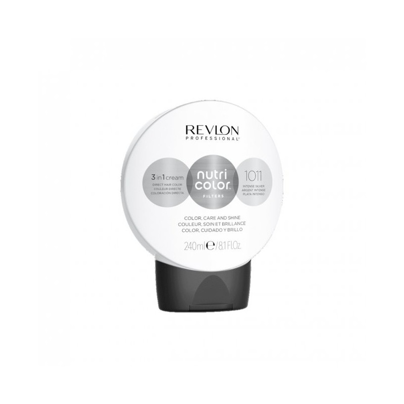 Revlon Professional Nutri Color Creme 1011 Intense Silver 240ml Revlon Professional Nutri Color Creme 1011 Intense Silver 240ml