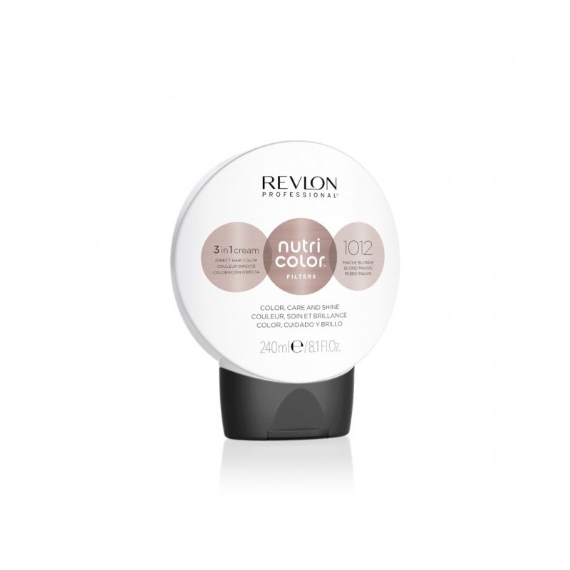 Revlon Professional Nutri Color Creme 1012 Mauve Blonde 240ml Revlon Professional Nutri Color Creme 1012 Mauve Blonde 240ml