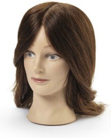 Mannequin female 40/45cm dark brown 