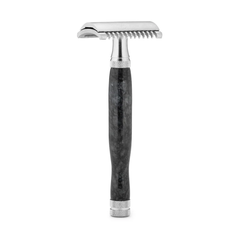 Safety Razor Marble Black
