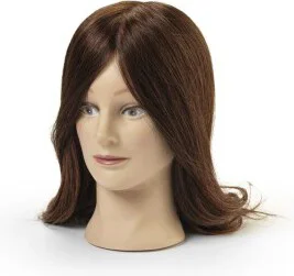 Mannequin female 30/35cm dark brown