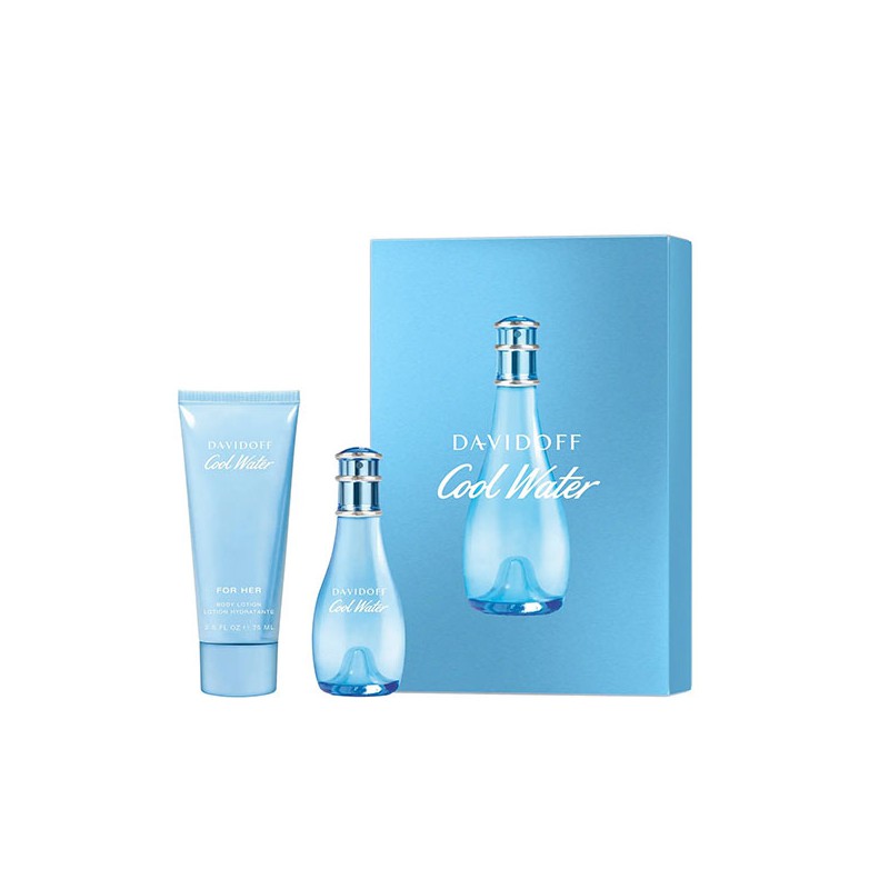 Davidoff Cool Water For Her Presentset Davidoff Cool Water For Her Presentset