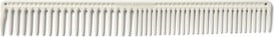 JRL Long round tooth cutting comb 9" White