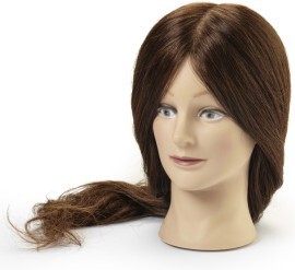 Mannequin female 55/60cm dark brown 