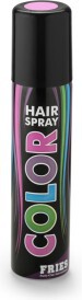 Color hair-spray pastel, pink