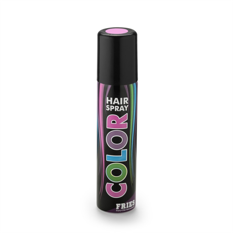 Color hair-spray pastel, pink
