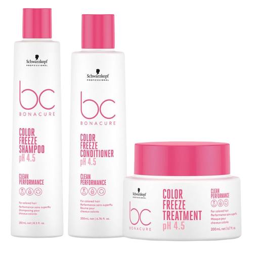 Schwarzkopf BC Bonacure Color Freeze Trio 250ml + 200ml + 200ml