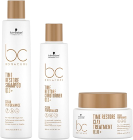 Schwarzkopf BC Bonacure Time Restore Trio 250ml + 200ml + 200ml