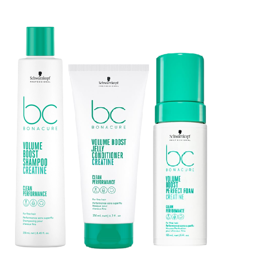 Schwarzkopf BC Bonacure Volume Boost Trio 250ml + 200ml + 200ml