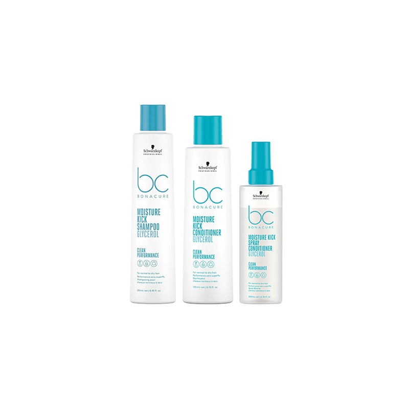 Schwarzkopf BC Bonacure Moisture Kick Trio Spray 200ml