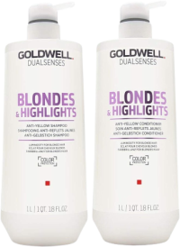 Goldwell Dualsenses Blondes & Highlights Anti-Yellow Duo 1000ml (2)