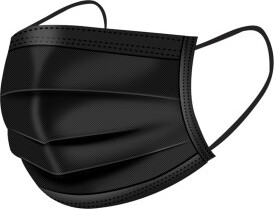 Face mask, black