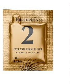 Biosmetics Eyelash Perm&Lift Cream 2, sachet