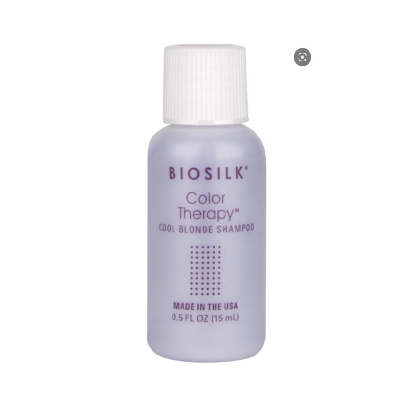 BioSilk Color Therapy Cool Blonde Shampoo 15ml BioSilk Color Therapy Cool Blonde Shampoo 15ml