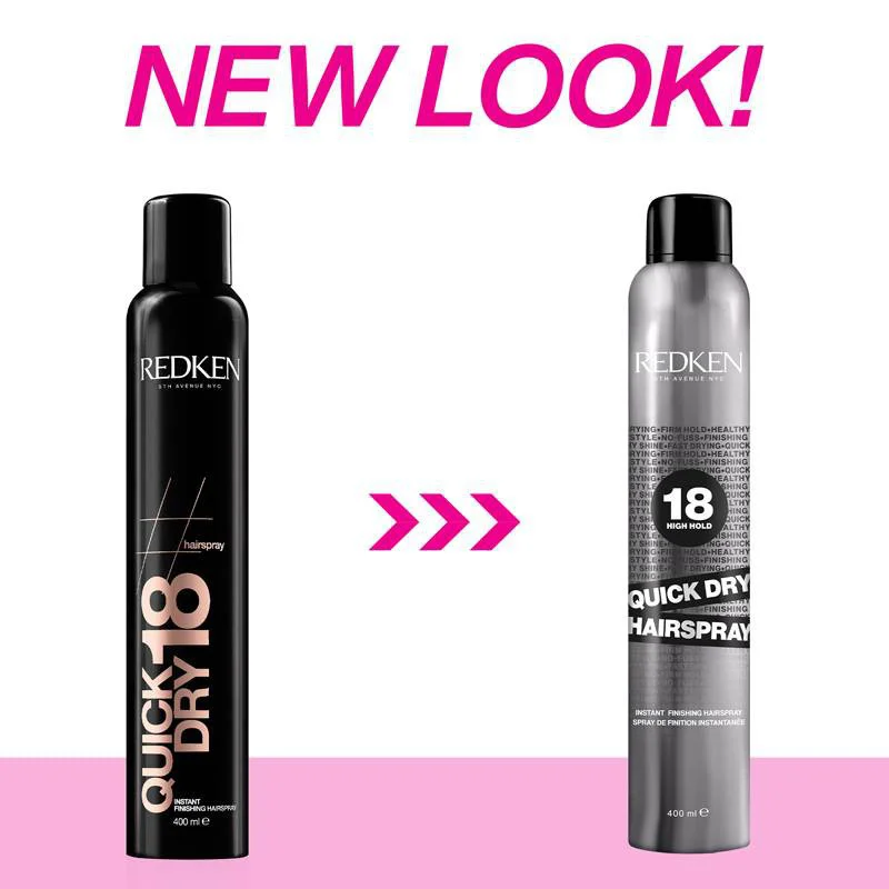 Redken Quick Dry Hairspray 18 400ml