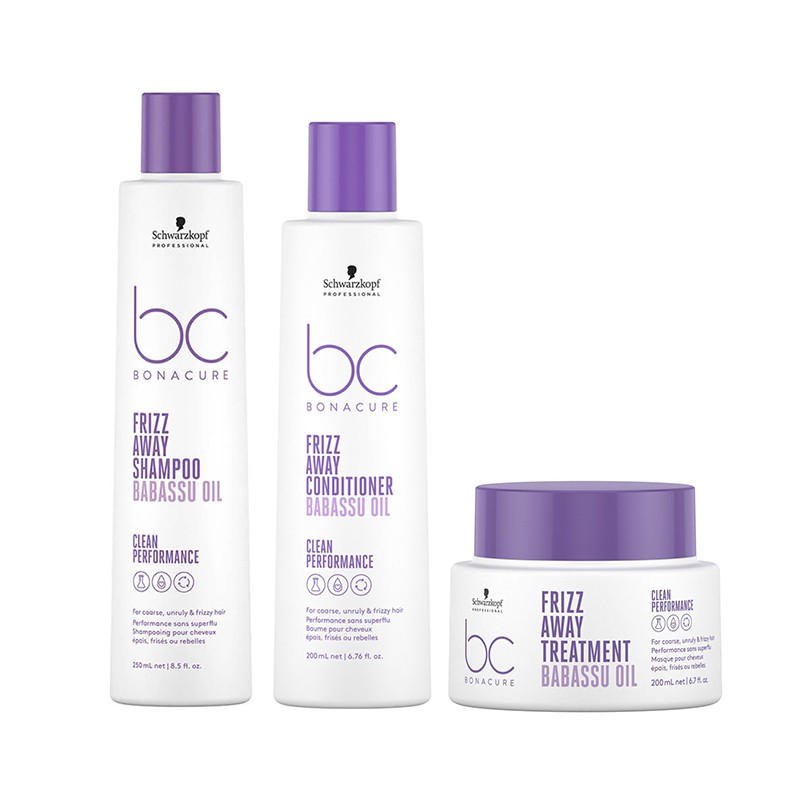 Schwarzkopf BC Bonacure Frizz Away Trio Treatment Schwarzkopf BC Bonacure Frizz Away Trio Treatment