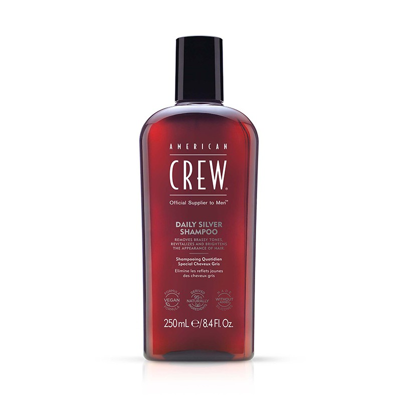 American Crew Hair & Body Daily Silver Shampoo 250ml