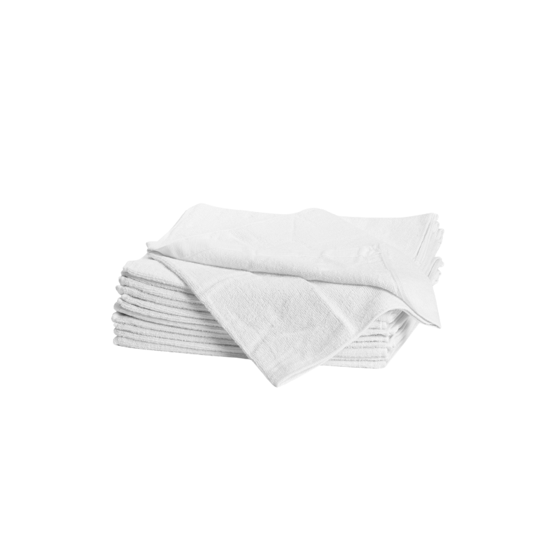 Towel white 34x82 cm 10st