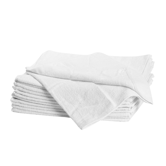 Towel white 34x82 cm 10st