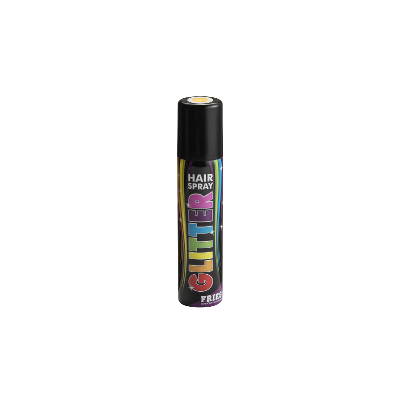 Color Hair Spray Gold Glitter - Färg Hårspray Guld Glitter 100ml