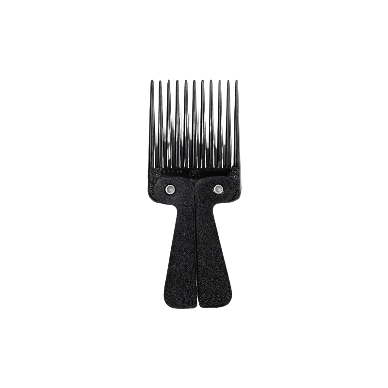 Afrocomb black handle