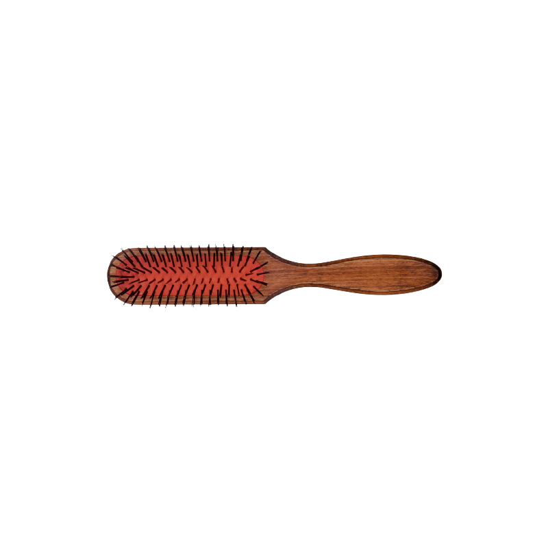 Detangling brush nylon bristle
