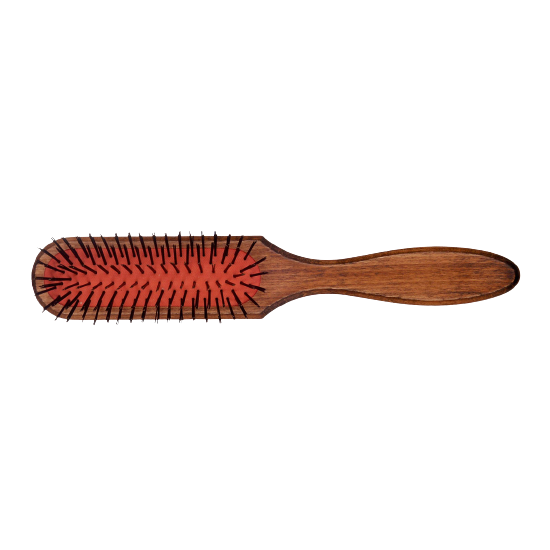 Detangling brush nylon bristle