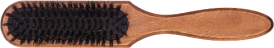 Detangling brush natural bristle
