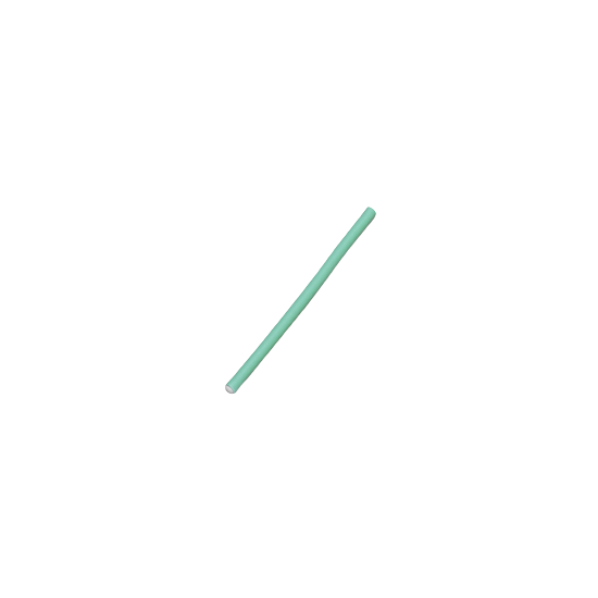 Flexible rods M green 8 mm