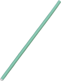 Flexible Rods L Green 8 mm