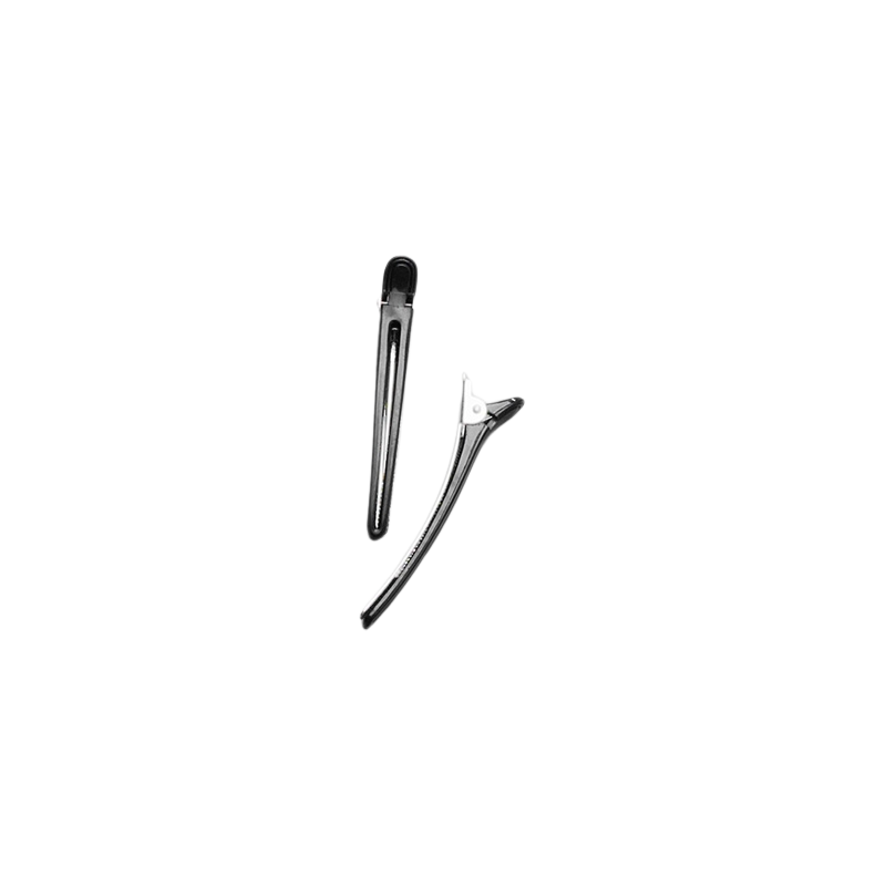 Hair clip alu/plastic, black Hair clip alu/plastic, black