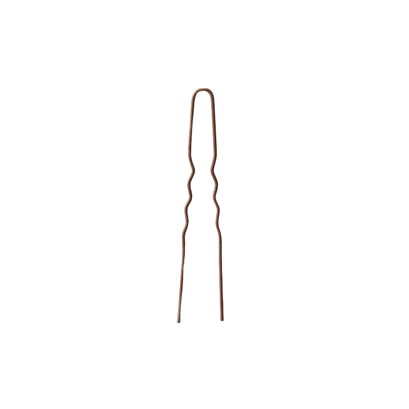 Curly pin Brun 44 mm Curly pin Brun 44 mm