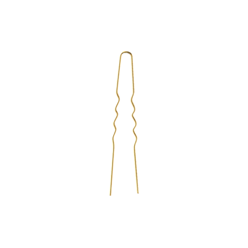 Curly pin Guld 44 mm