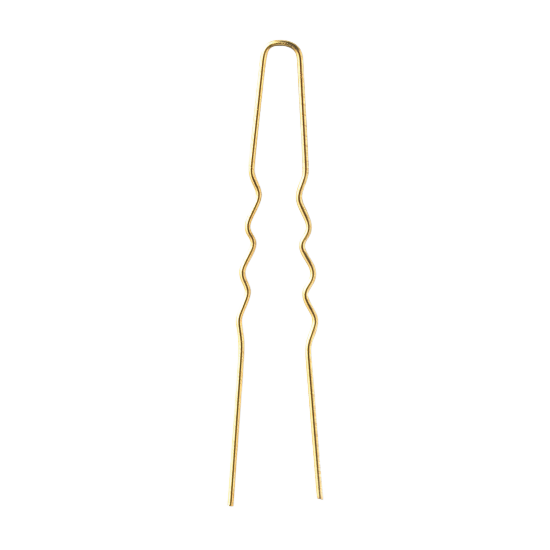 Curly pin Guld 44 mm