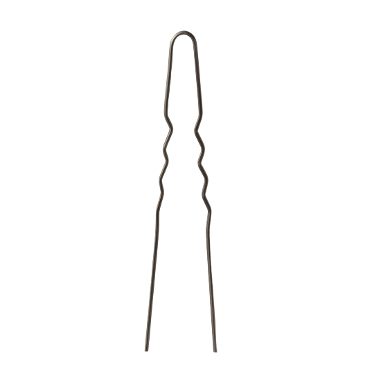 U-formad Hair Pin Svart 50 mm