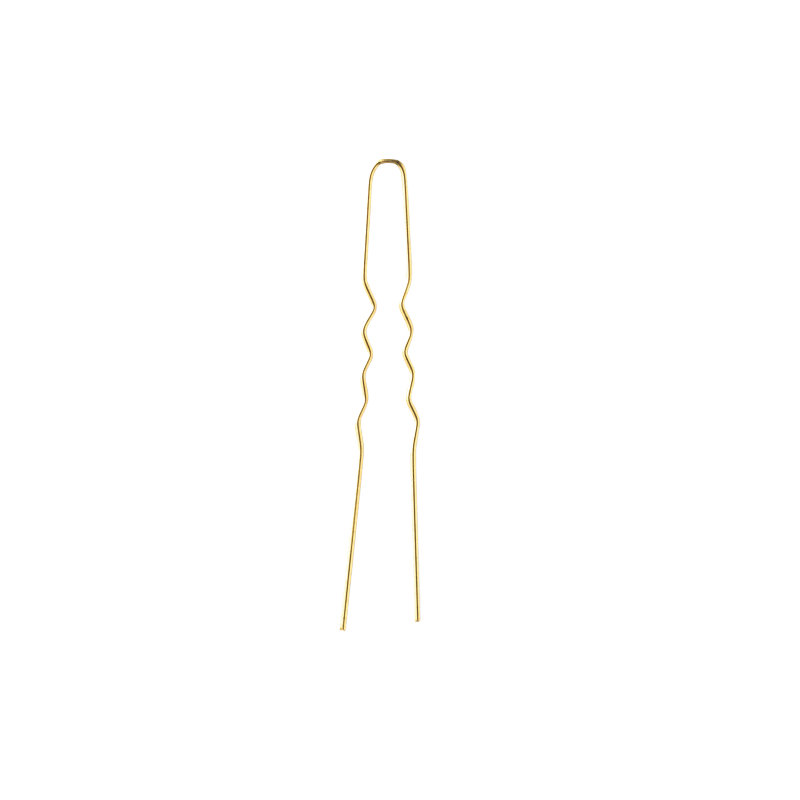 U-formad Hair Pin Guld 50 mm