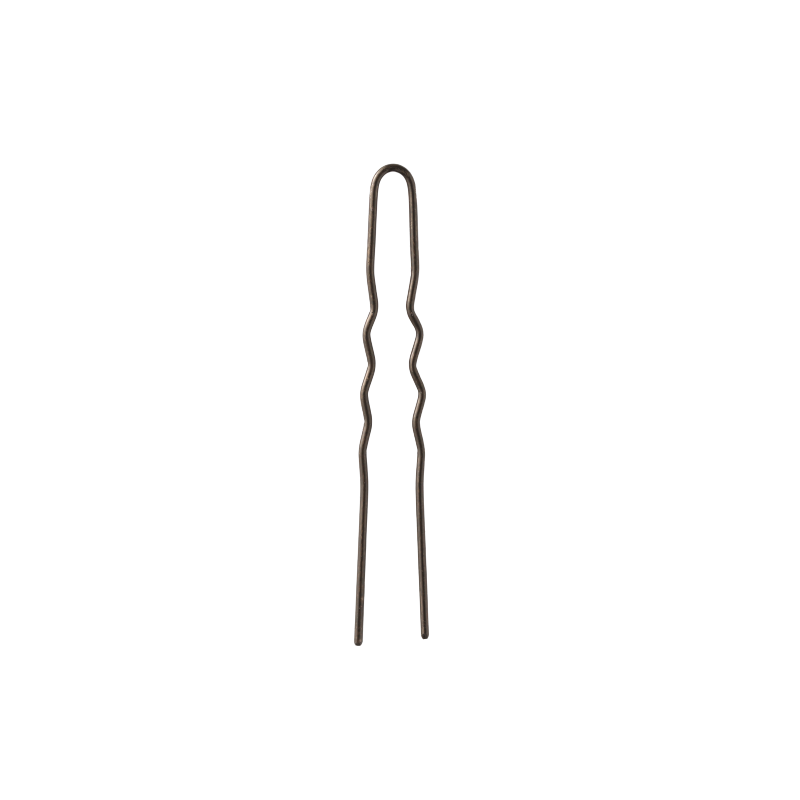 U-formad Hair Pin Svart 62 mm