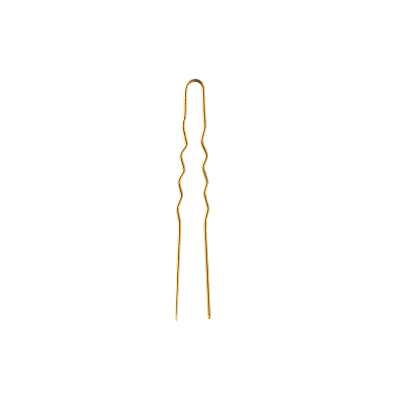 U-formad Hair Pin Gold 67 mm