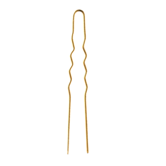 U-formad Hair Pin Gold 67 mm